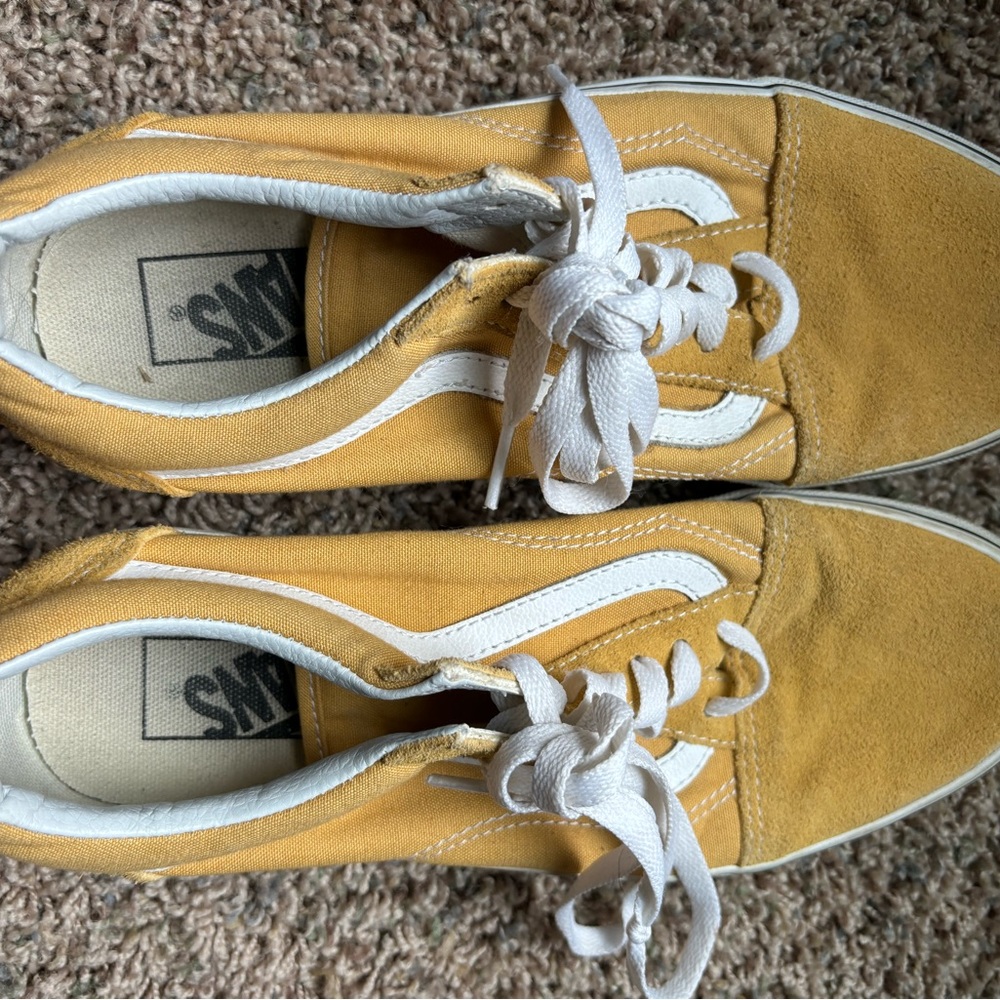 Yellow low vans